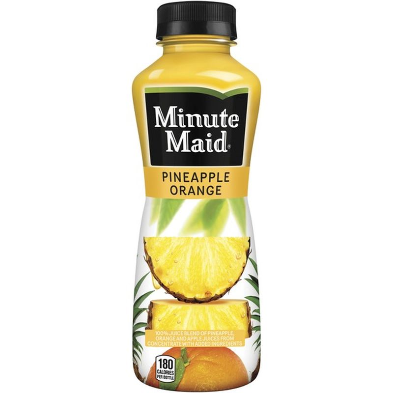 Minute Maid Pineapple Orange Juice Bottle (12 oz) Instacart
