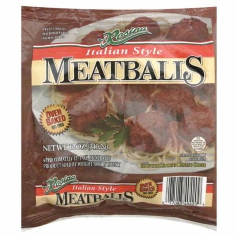 Rosina Meatballs Italian Style (12 oz) Instacart