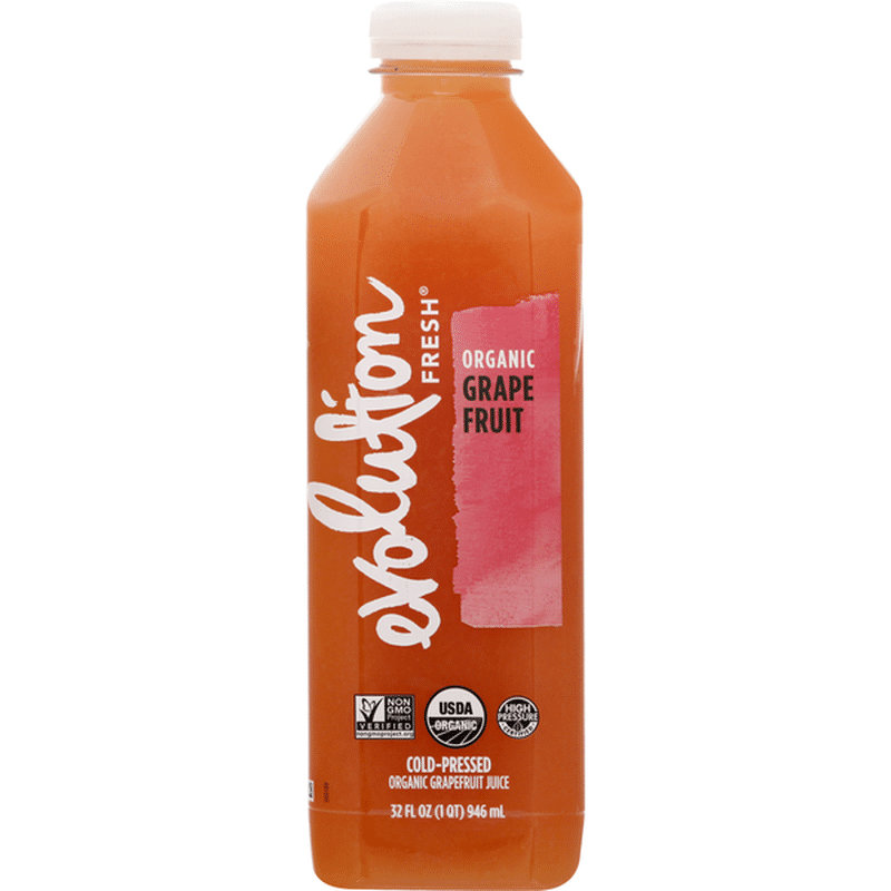 Evolution Fresh ColdPressed Organic Grapefruit Juice (1 qt) Instacart