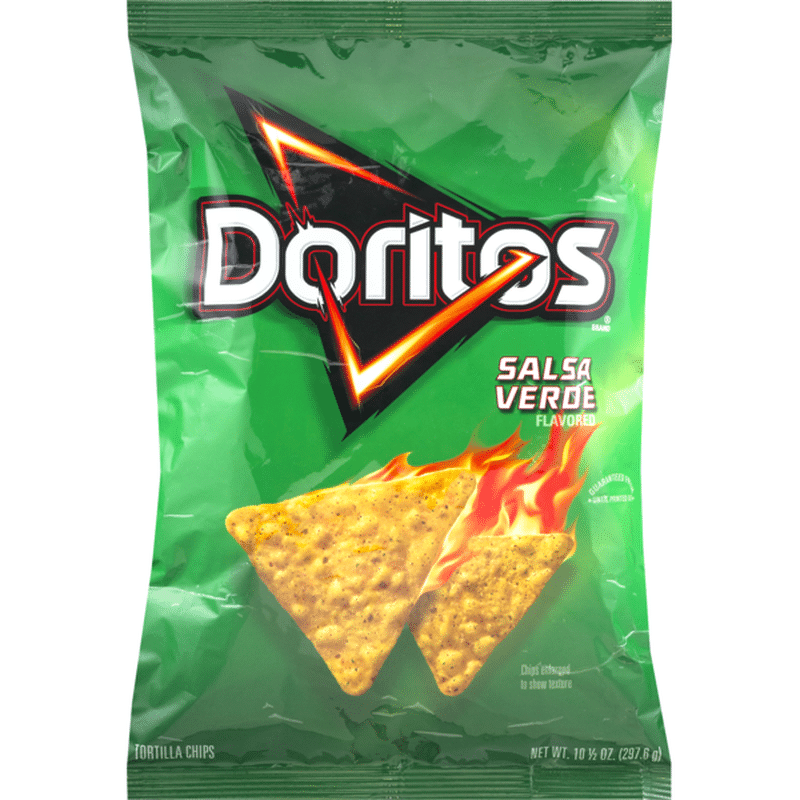 Doritos Salsa Verde Flavored Tortilla Chips (10.5 oz) Delivery or