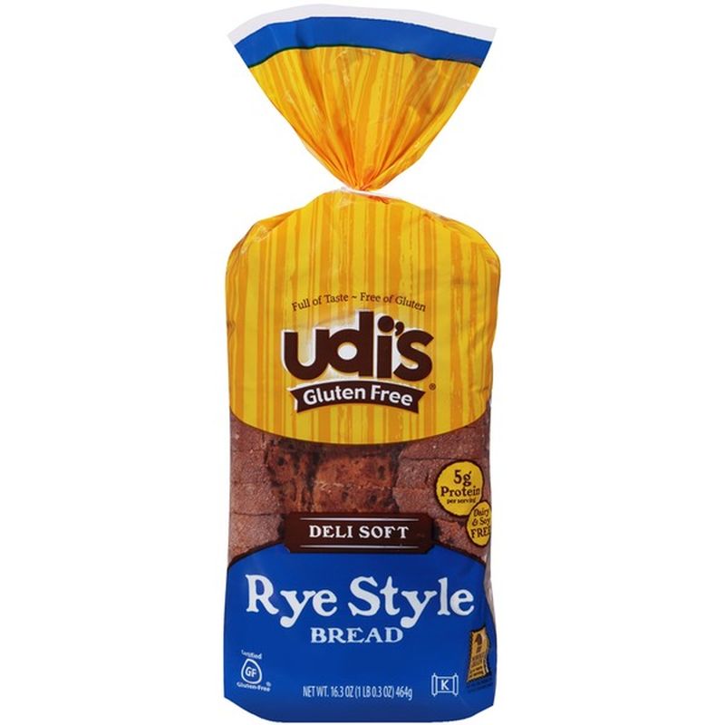 Udi's Rye Style Gluten Free Bread (16.3 oz) Instacart