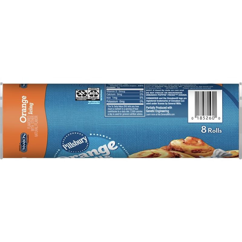 Pillsbury Orange Rolls, Orange Icing (8 each) Instacart