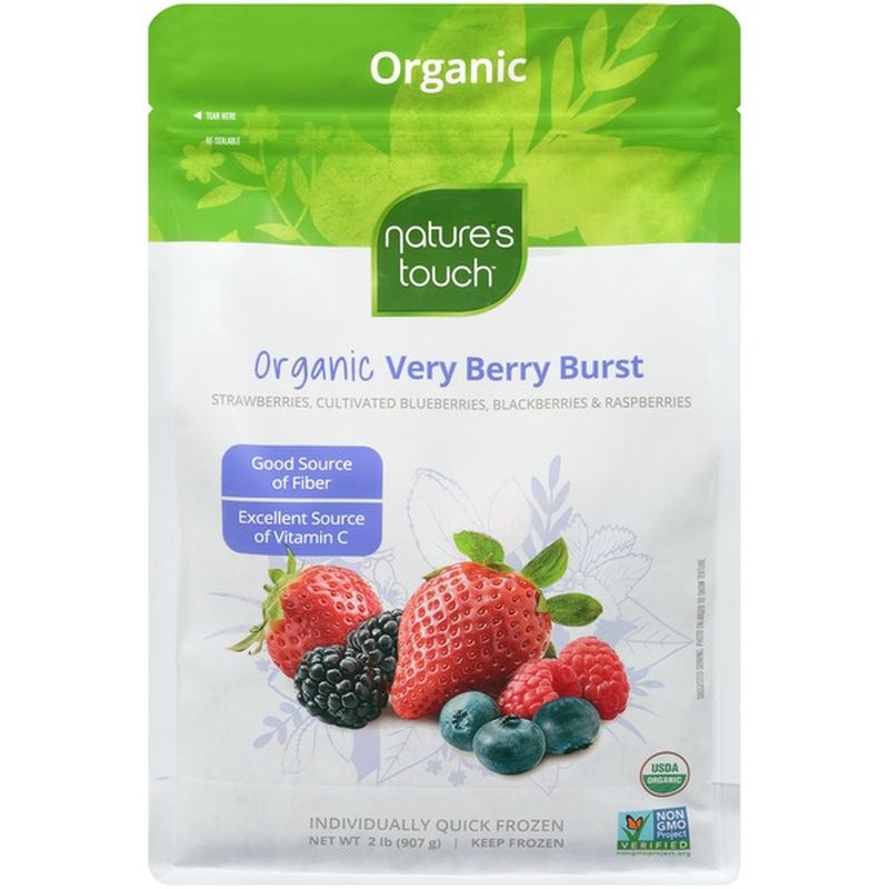Natures Touch Organic Very Berry Burst Nature's Touch Organic Very Berry Burst Frozen Fruit (32