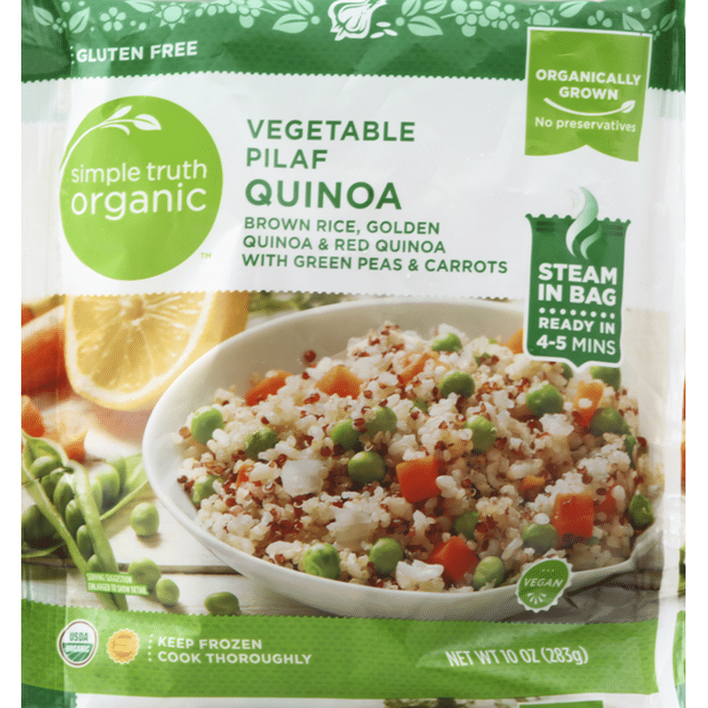 Simple Truth Quinoa, Vegetable Pilaf (10 oz) - Instacart