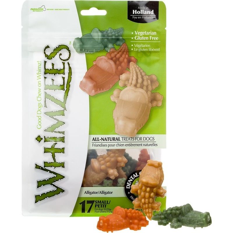whimzees alligator small