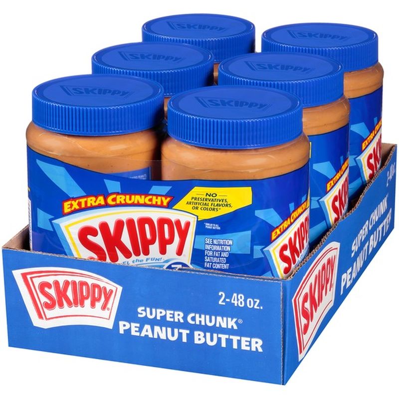 Skippy Super Chunk Peanut Butter 48 Oz From Costco Instacart 