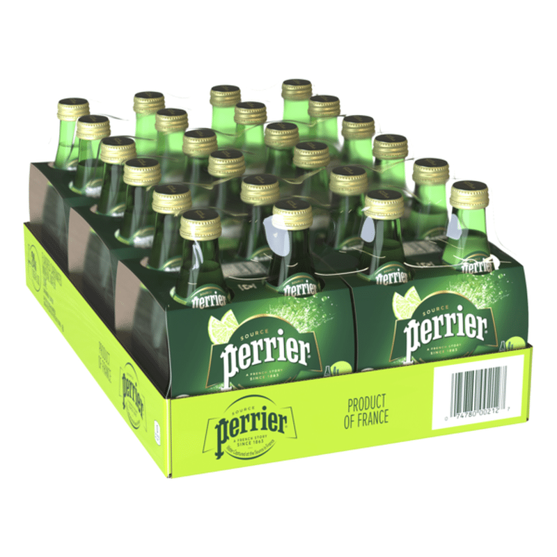 Perrier Lime Sparkling Water (11.15 fl oz) from Costco Instacart