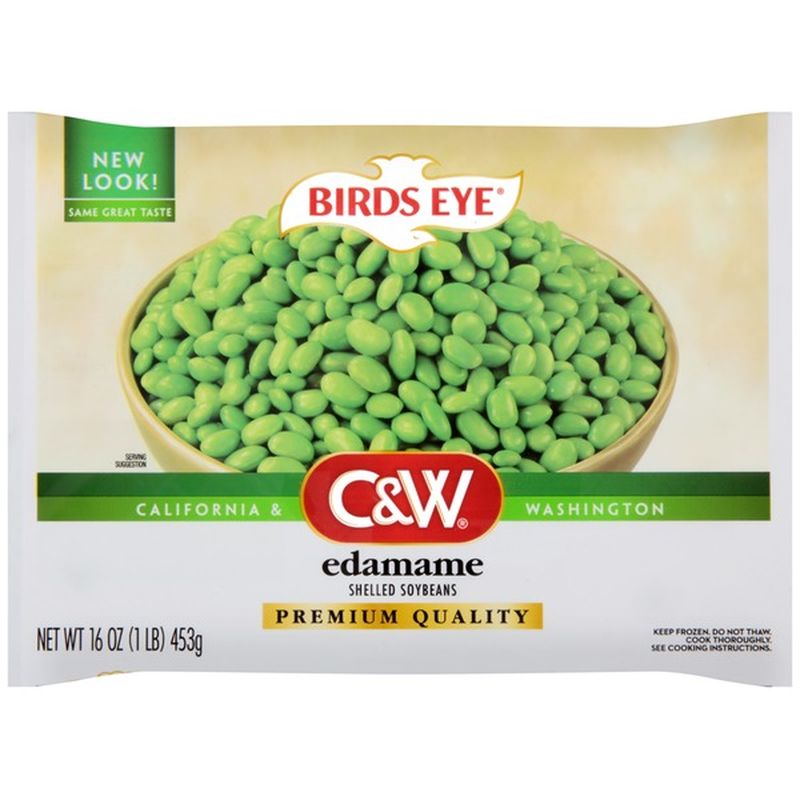 C&W Shelled Edamame Soybeans (16 oz) Instacart