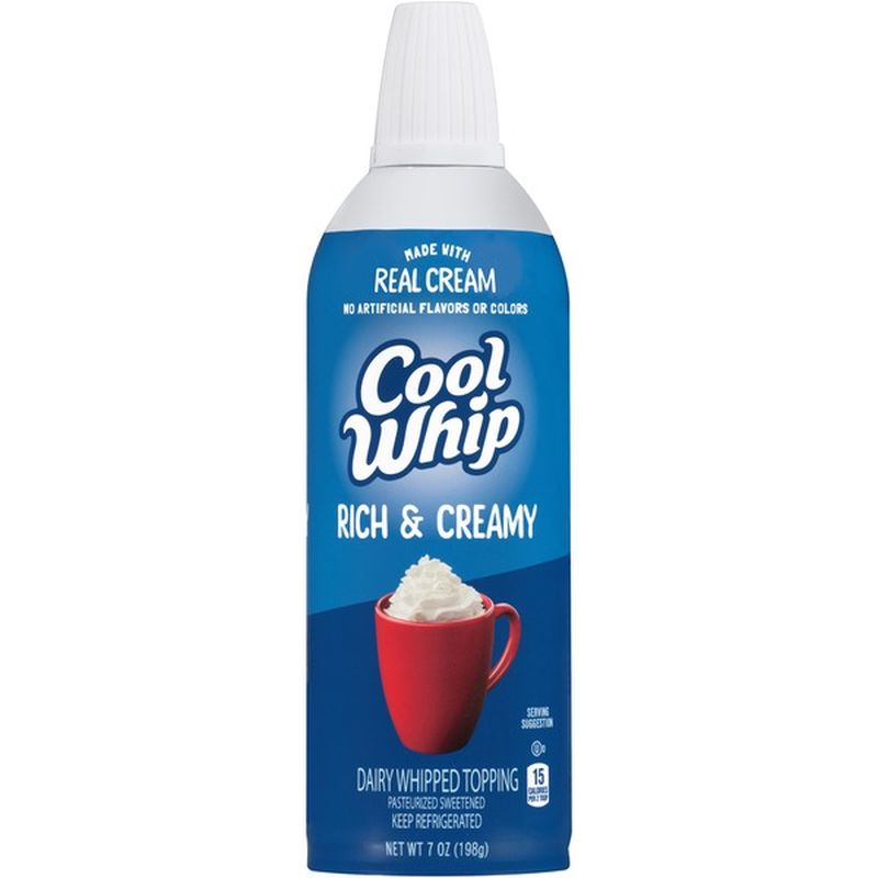 Cool Whip Rich & Creamy Dairy Whipped Topping (7 oz) from Publix ...