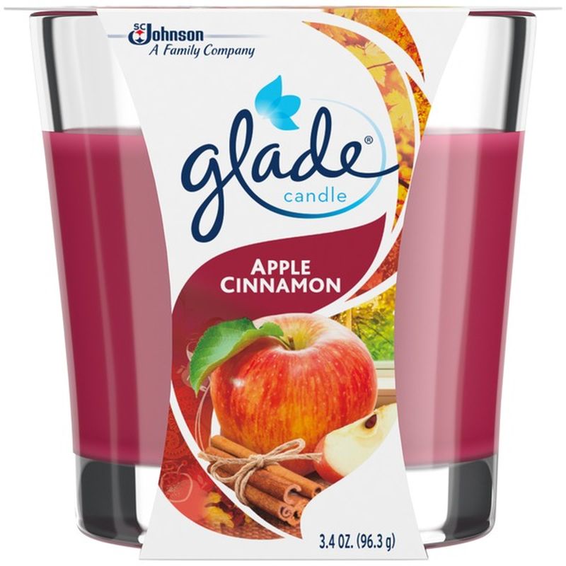 Glade Candle, Apple Cinnamon (1 each) from Stop & Shop Instacart