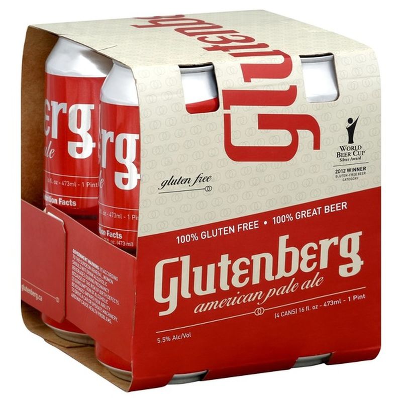 Glutenberg Beer, Indian Pale Ale, American (16 fl oz) Instacart