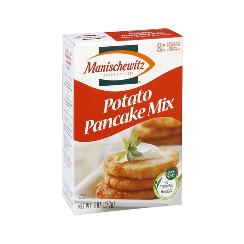Manischewitz Pancake Mix, Potato (6 oz) from ShopRite - Instacart