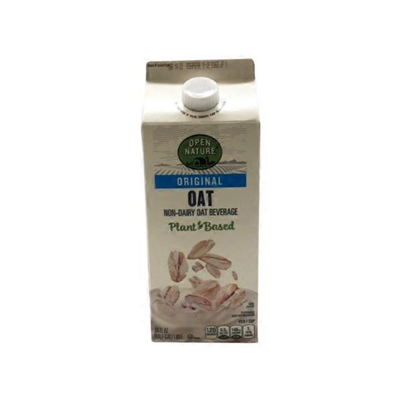 Open Nature Original Plant Based Oat Non Dairy Oat Beverage Fl Oz