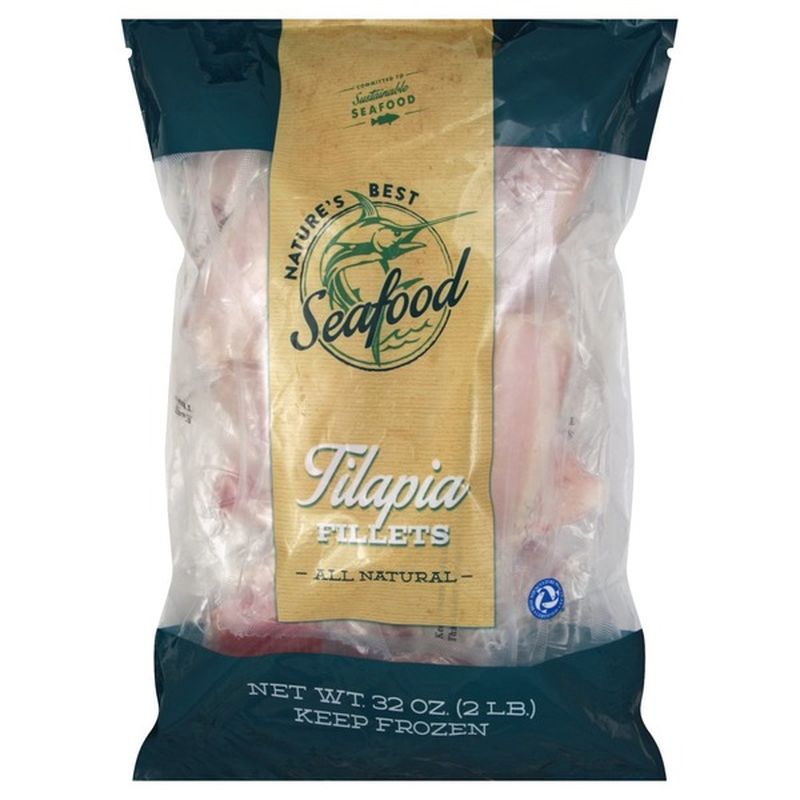 Natures Best Seafood Tilapia, Fillets (32 oz) Instacart
