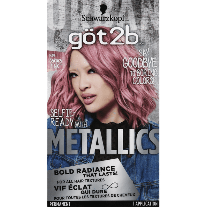 Got2b Permanent Hair Color, Sakura Pink M84 (1 each) - Instacart
