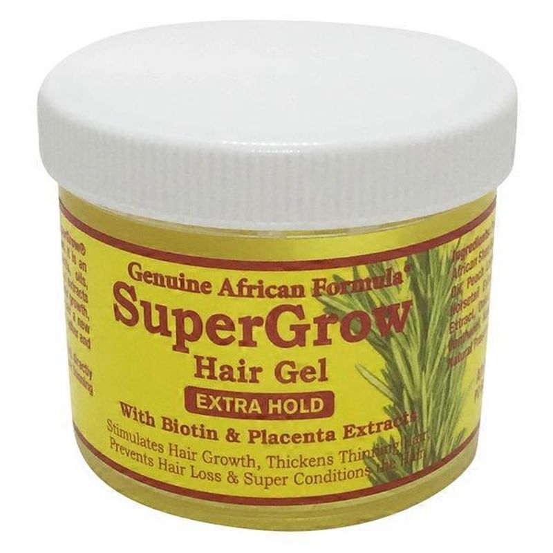 Genuine African Formula Supergrow Hair Gel Extra Hold 4 Oz Instacart