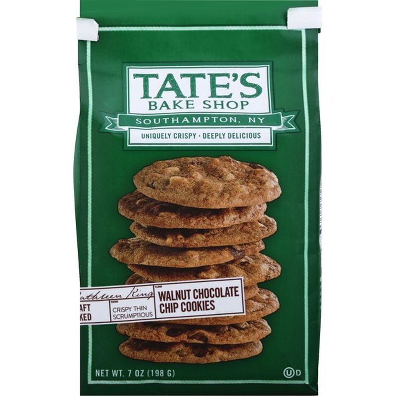 Tate's Bake Shop Cookies, Walnut Chocolate Chip (7 oz) from Albertsons ...