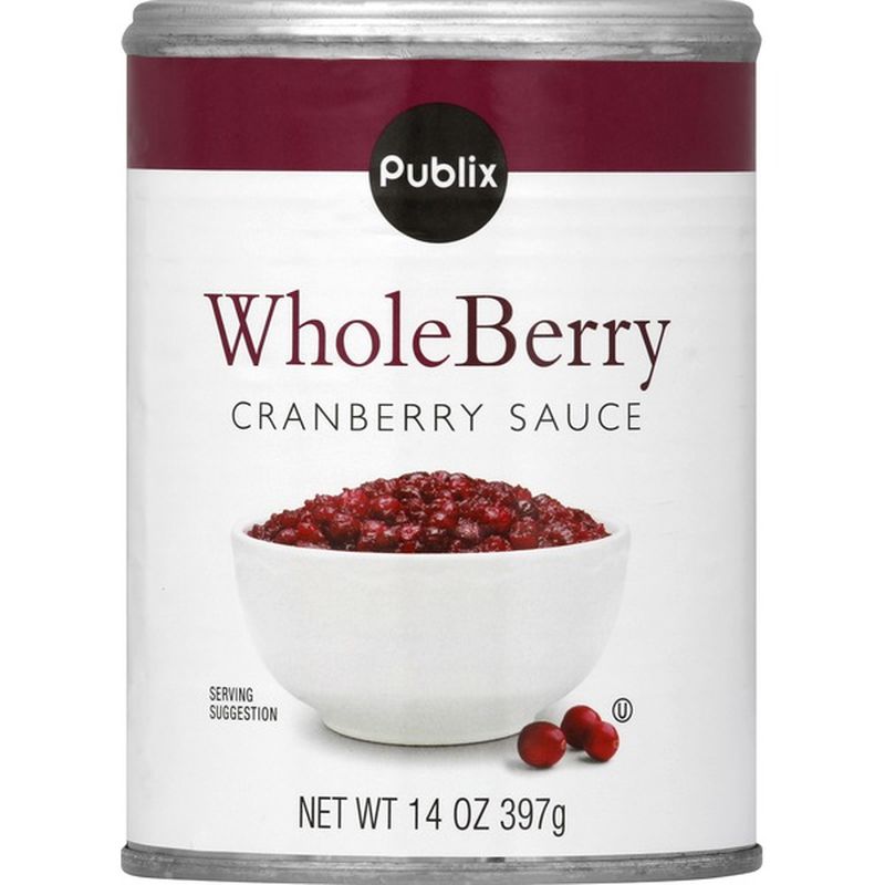 Publix Cranberry Sauce, Whole Berry (14 oz) Instacart