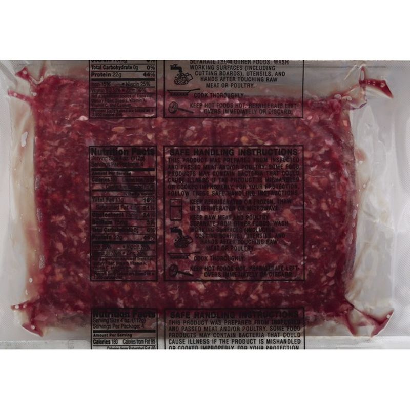White Oak Pastures Beef, Grassfed, Ground (1 lb) from Publix Instacart