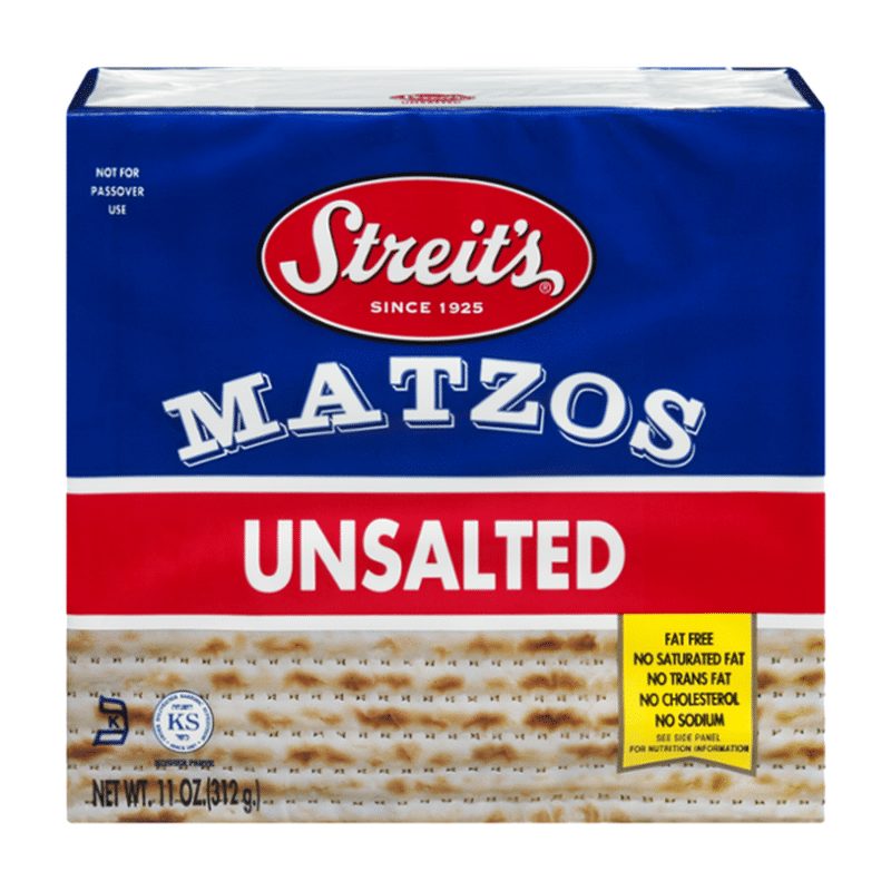 Streit's Matzos Unsalted (11 oz) from Giant Food Instacart