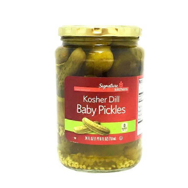 Signature Select Baby Pickles (24 fl oz) Instacart
