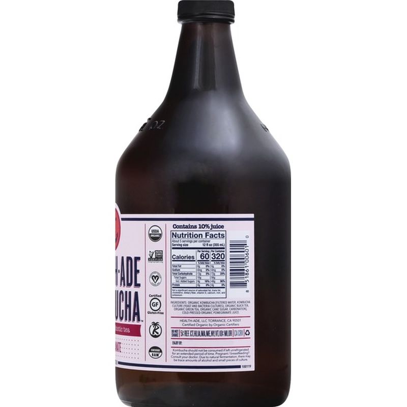 Health Ade Kombucha, Pomegranate (64 oz) from Safeway Instacart