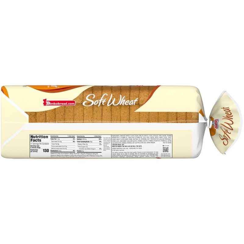 Bimbo Soft Wheat Bread (20 oz) Instacart