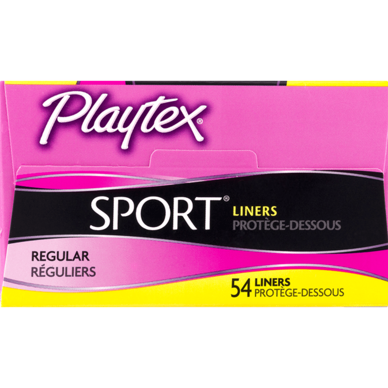 Playtex Sport Liners Regular (54 ct) from CVS Pharmacy® Instacart