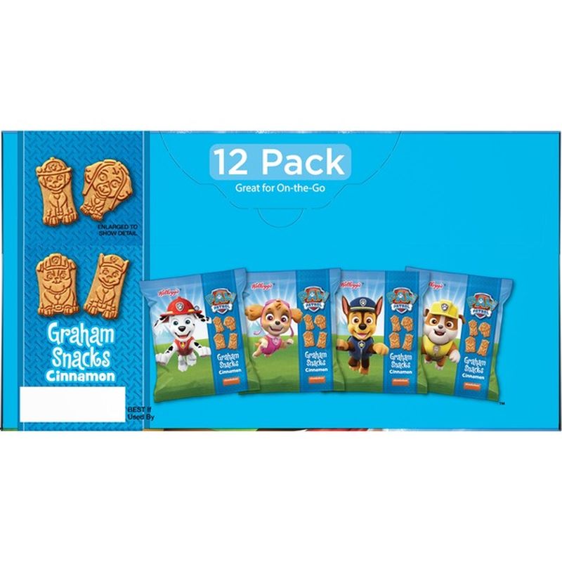 Kellogg's PAW Patrol Graham Snacks Cinnamon (12.7 oz) Instacart