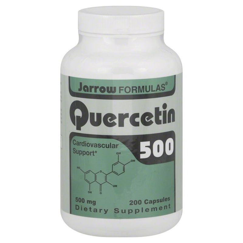 Jarrow Formulas Quercetin 500, 500 mg, Capsules (200 ct) Instacart