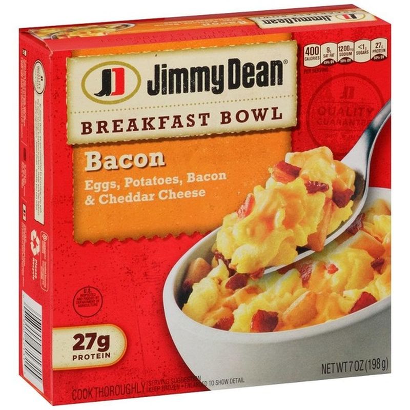 Jimmy Dean Bacon Egg And Cheese Breakfast Bowl 7 Oz From Food4less Instacart