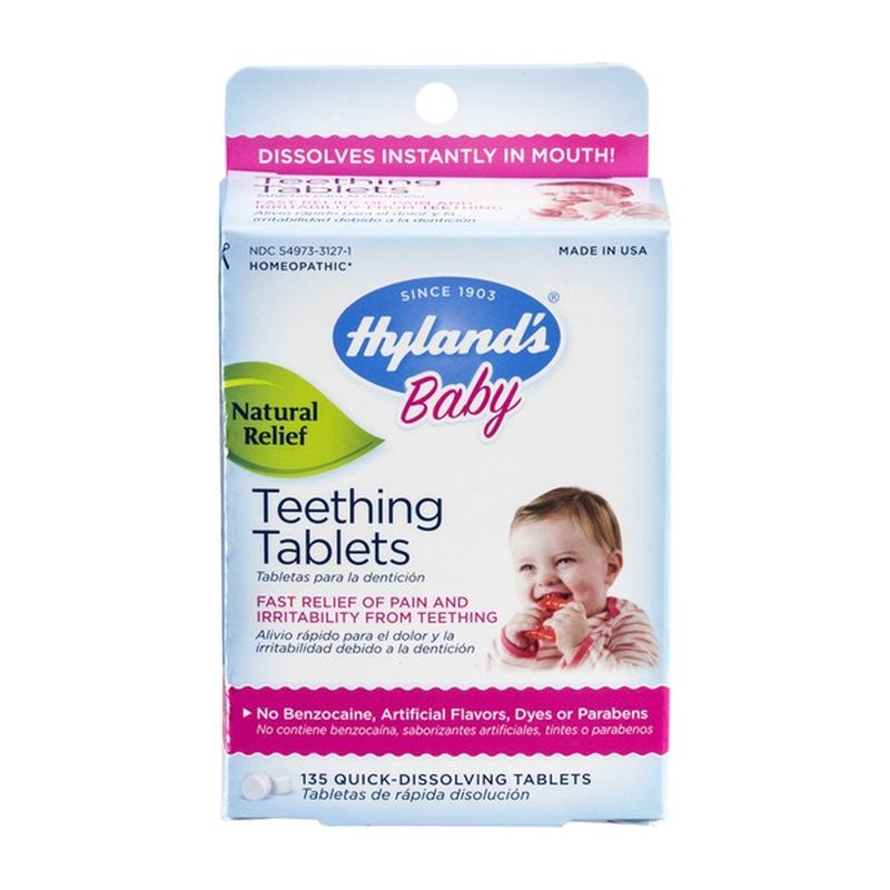 hyland's teething tablets 2019