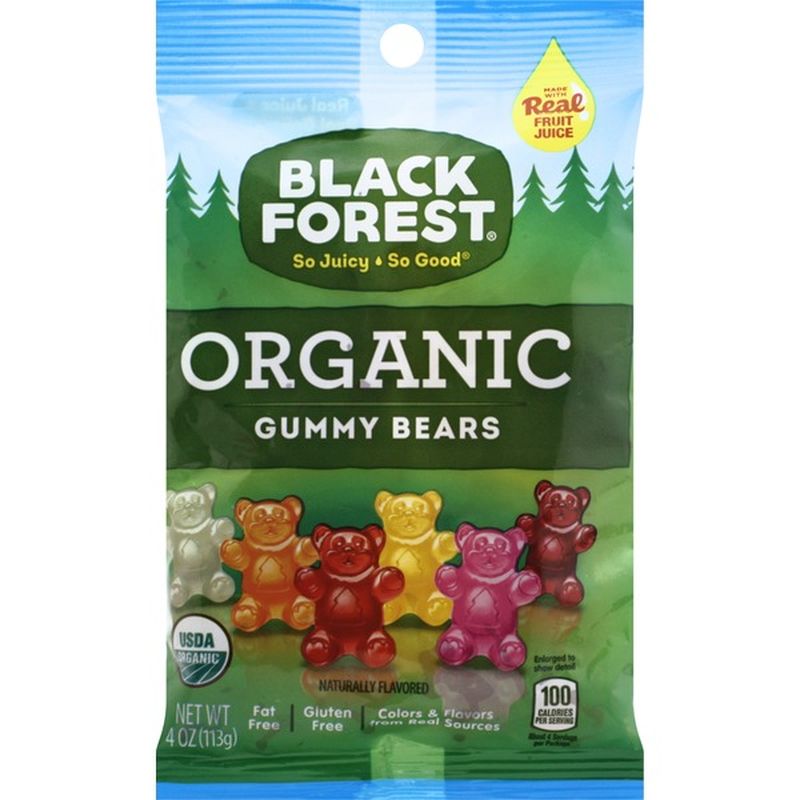 black forest organic gummy bears box