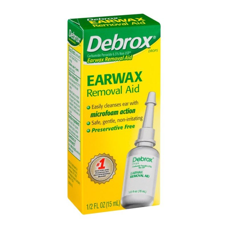 Debrox Earwax Removal Aid (0.5 fl oz) from H-E-B - Instacart