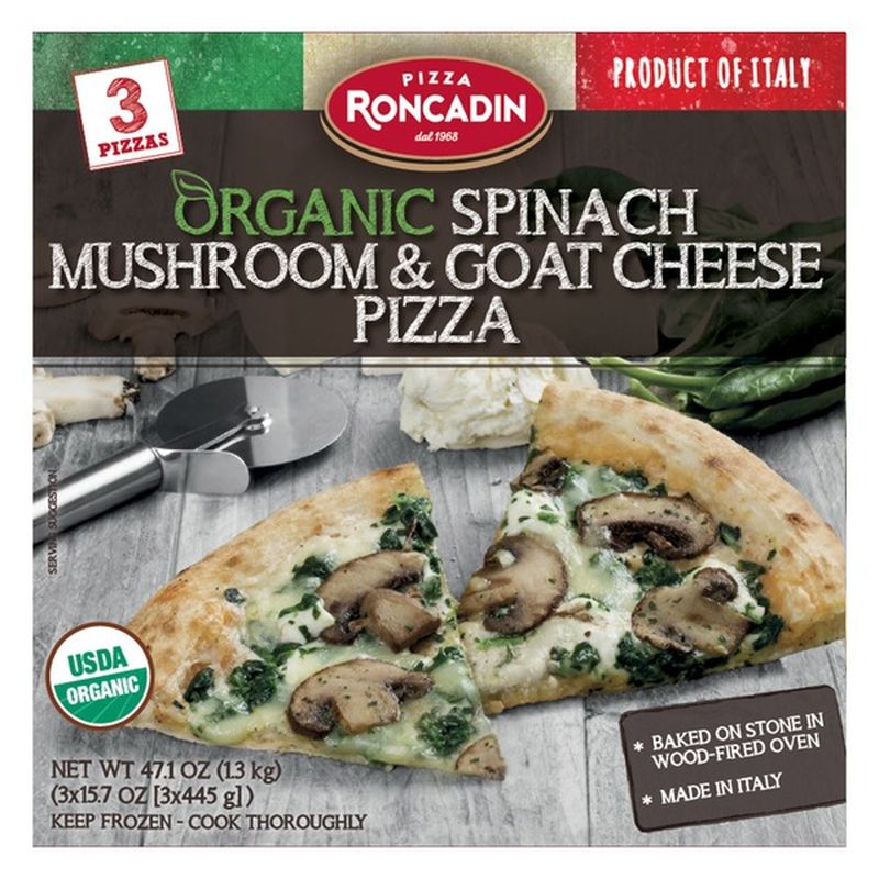 Roncadin Spinach & Goat Cheese Pizza