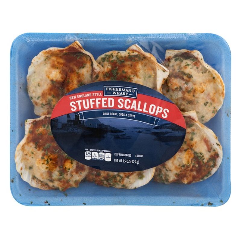 Fisherman's Wharf Stuffed Scallops 6 CT (15 oz) Instacart