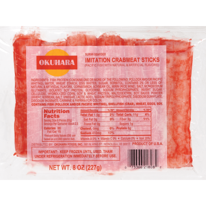 Okuhara Foods Imitation Crab