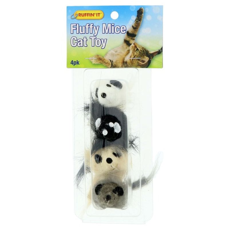 Lami Ruffin It Fluffy Mice Cat Toy