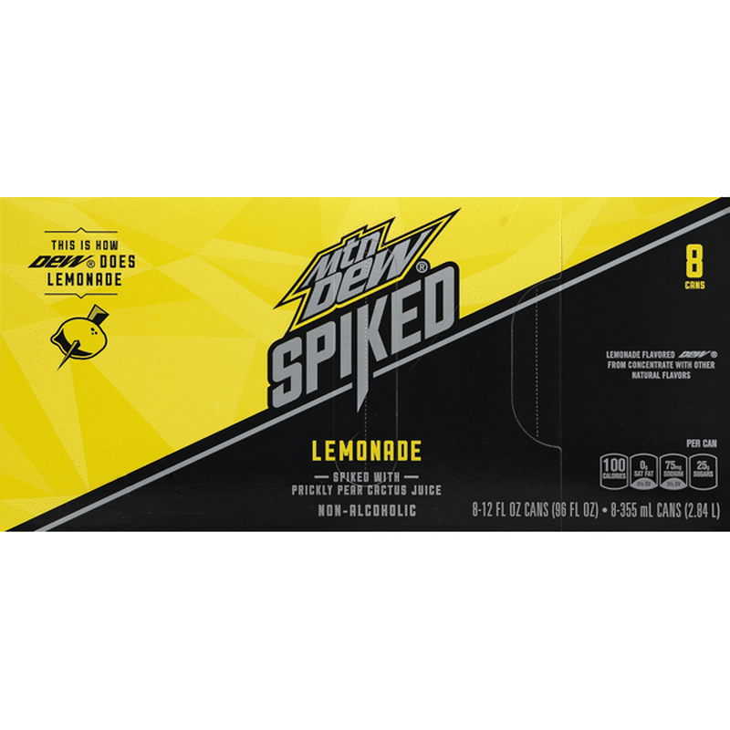 Mtn Dew Spiked Lemonade Soda (12 fl oz) Delivery or Pickup Near Me