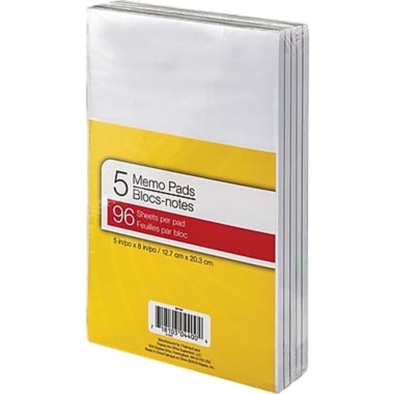 5" x 8" 96 Sheets Memo Pads