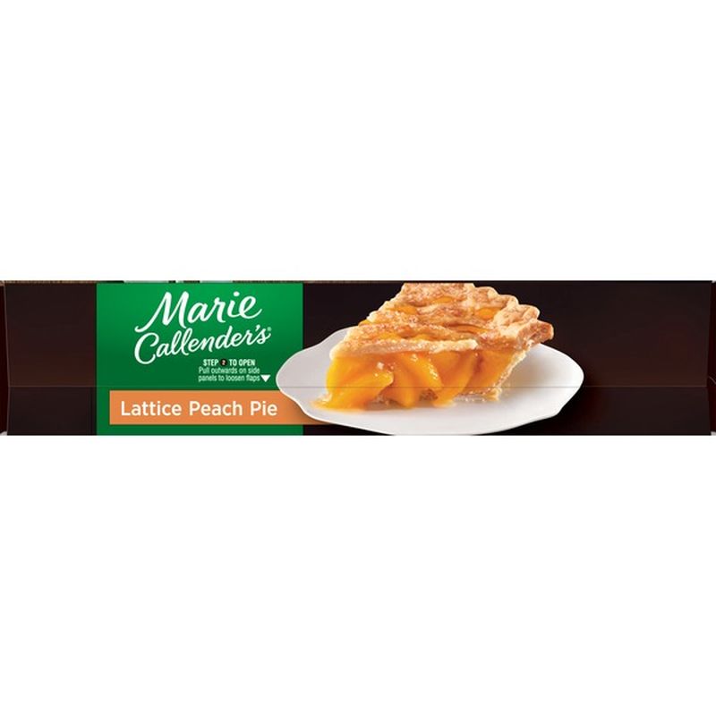 Marie Callender's Lattice Peach Pie (40 Oz) From Safeway - Instacart