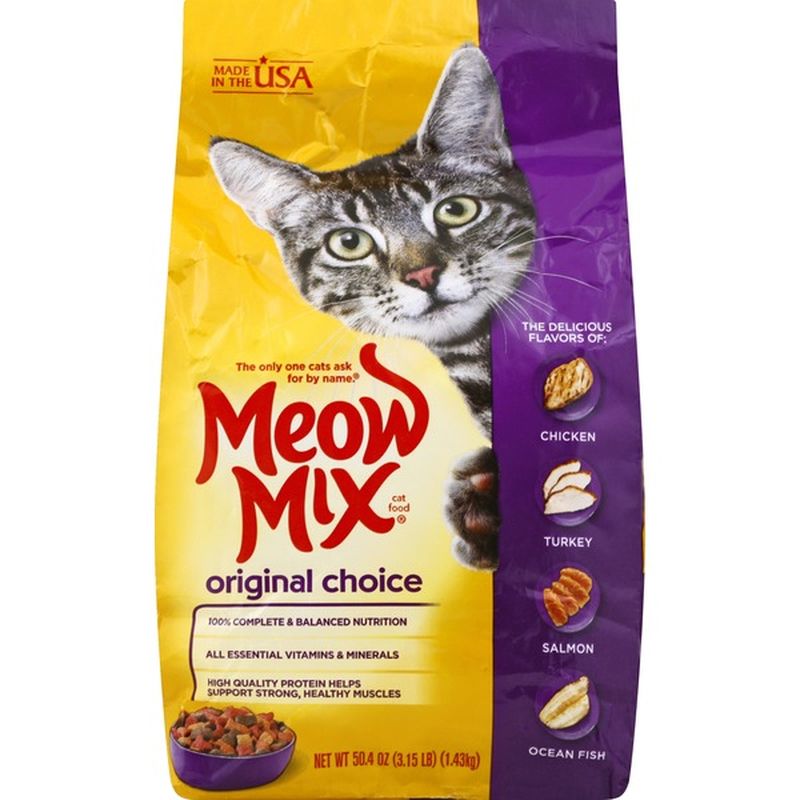 Meow Mix Cat Food (3.15 lb) - Instacart