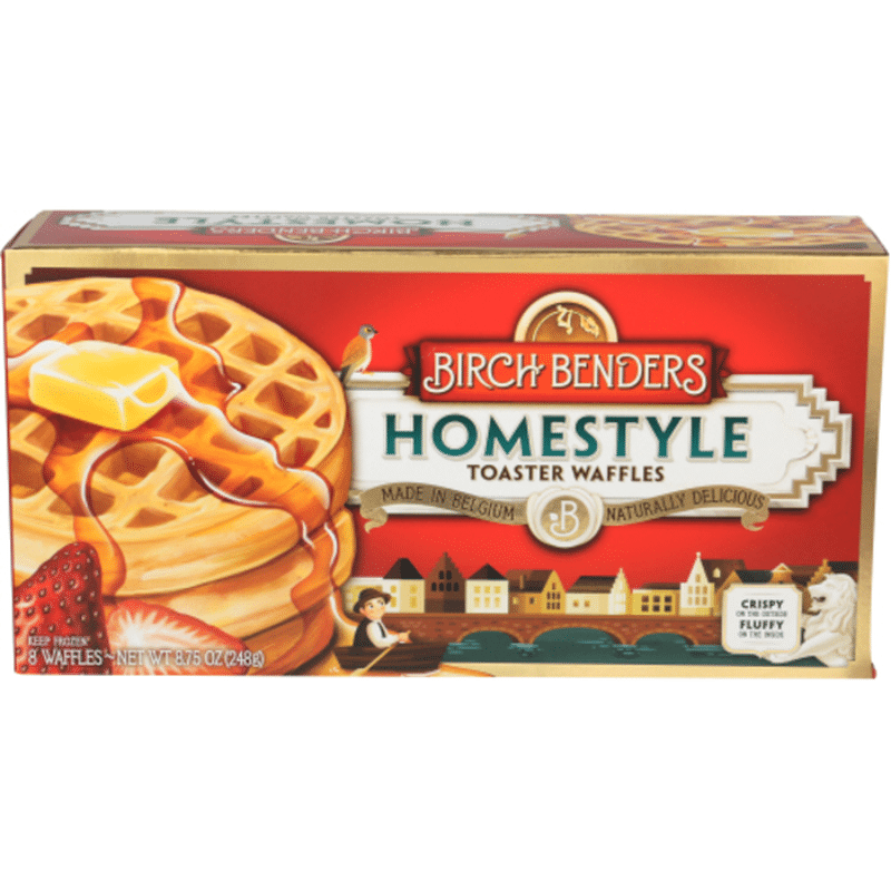 Birch Benders Toaster Waffles, Homestyle (8 each) Instacart