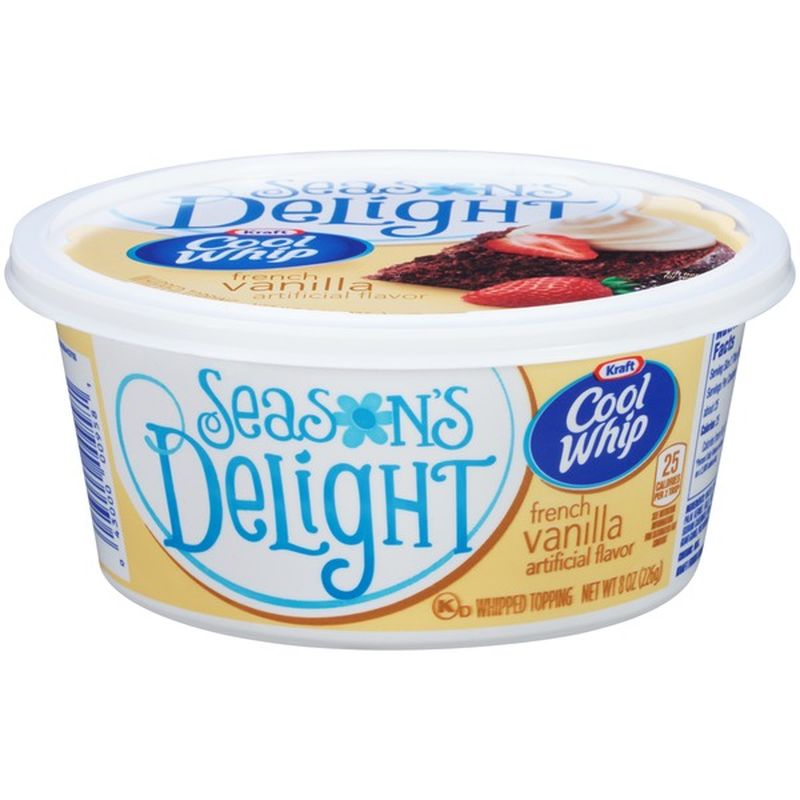 Cool Whip Season's Delight French Vanilla Whipped Topping (8 oz