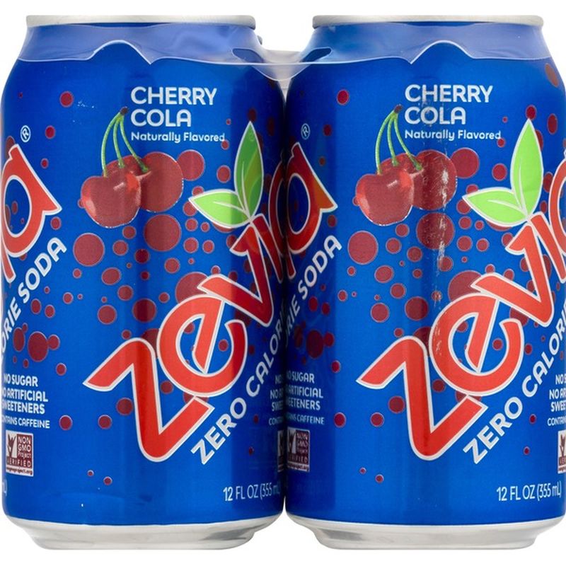 Zevia Soda, Zero Calorie, Cherry Cola (12 fl oz) from Giant Food Stores