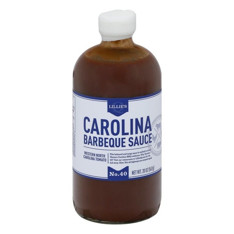 Lillie's Q Barbeque Sauce, Carolina, No. 40 (750 ml) from Mollie Stone ...