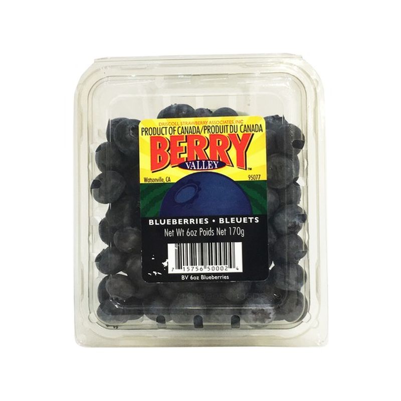 Berry Valley Blueberries (6 oz) Delivery or Pickup Near Me Instacart