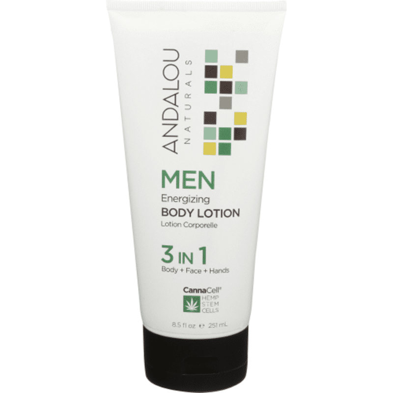 andalou men's face lotion