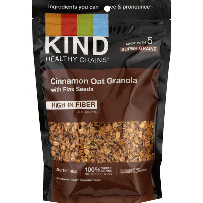 KIND Granola, Cinnamon Oat, with Flax Seeds (11 oz) Instacart