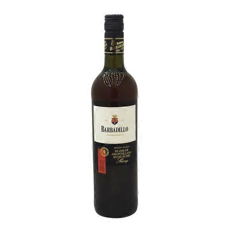 Barbadillo Blend Of Amontillado Medium Dry Sherry Wine (750 ml) Instacart